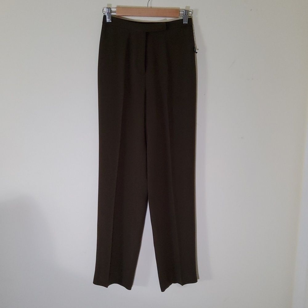 TAHARI Women's Brown Trousers Pants Size 4